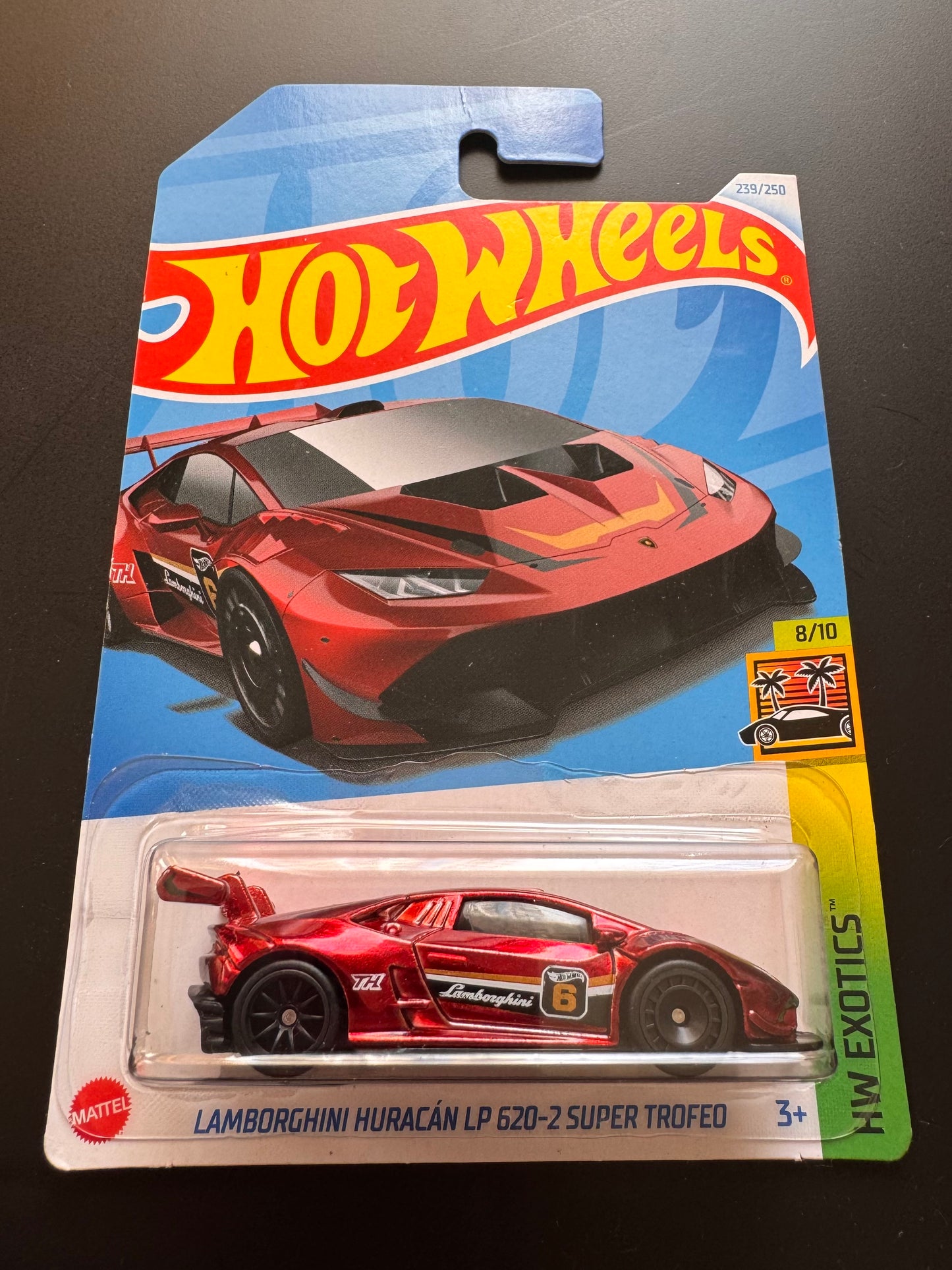 HOT WHEELS - LAMBORGHINI HURACAN LP 620-2 SUPER TROFEO (SUPER TREASURE HUNT)