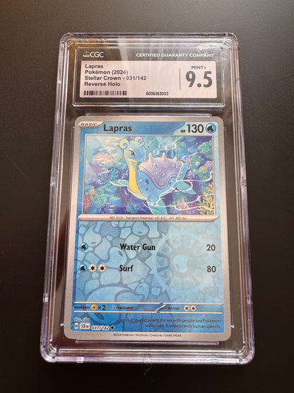POKEMON - LAPRAS GRADED 9.5