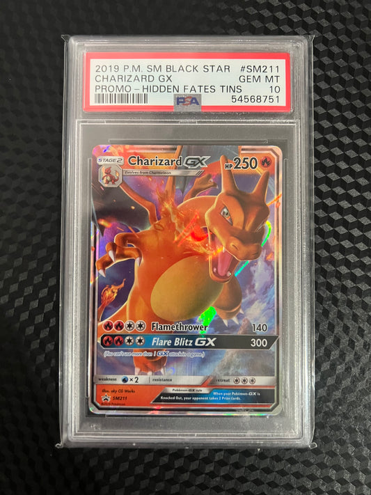 PSA 10 Charizard Gx Promo