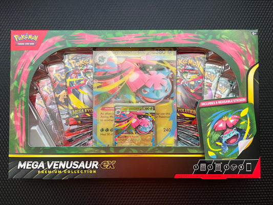 Pokemon TCG Mega Venusaur Ex Premium Collection box
