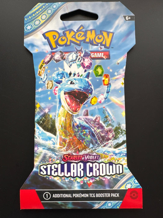 POKEMON TCG SCARLET & VIOLET - STELLAR CROWN BLISTER PACKS - ASSORTED