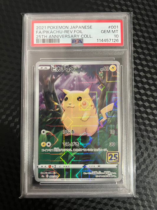 PSA 10 Pikachu (Japanese)