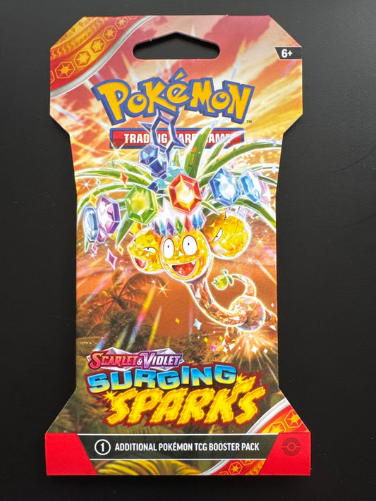 POKEMON TCG SCARLET & VIOLET - SURGING SPARKS BLISTER PACKS - ASSORTED