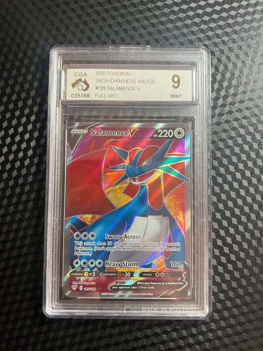 2022 POKEMON SWSH / SALAMENCE V / CGA 9