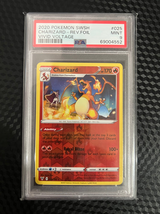 PSA 9 Charizard Holo